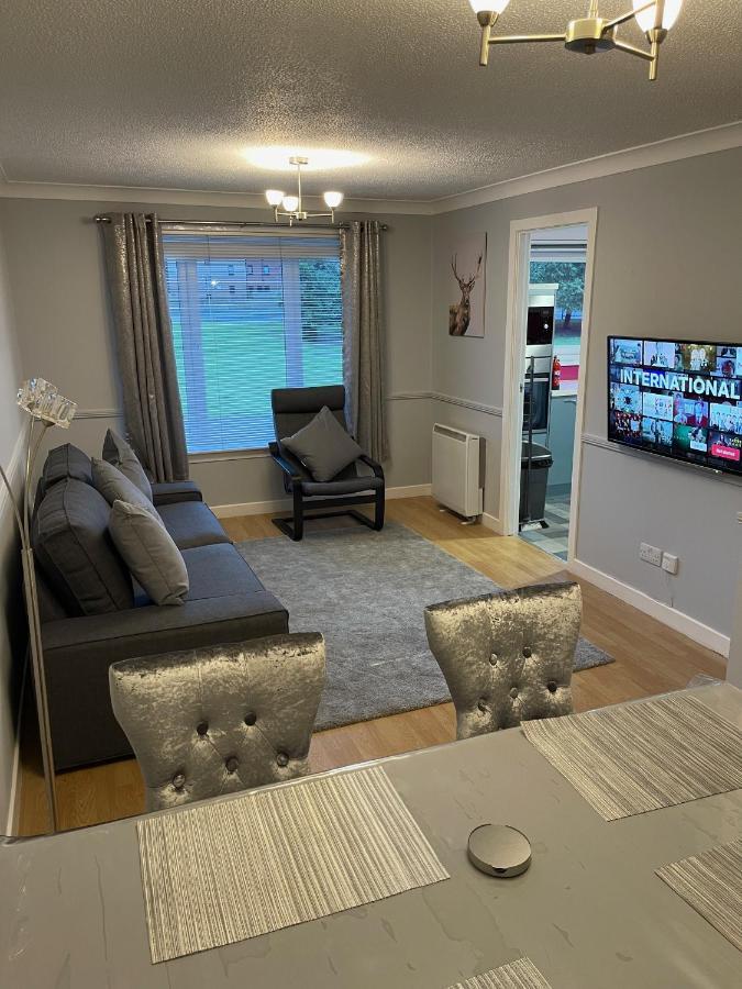 2 Bed Contemporary Apartment Glasgow Free Parking Netflix Sleeps 4 מראה חיצוני תמונה